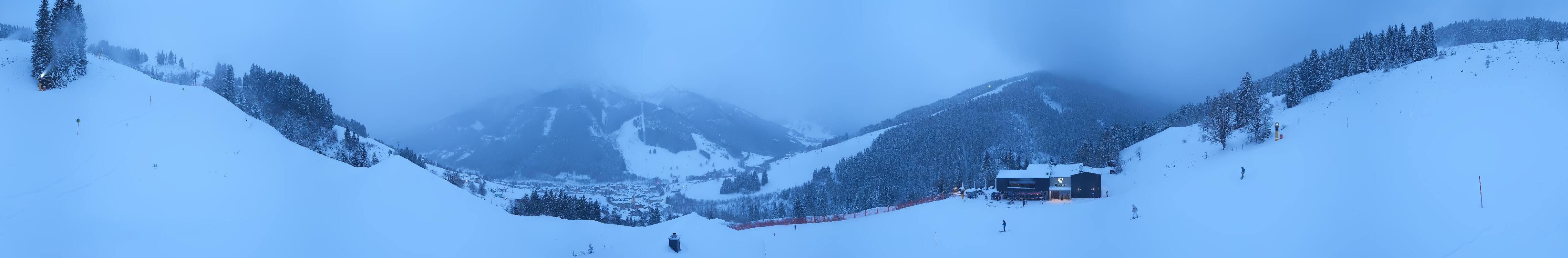 Archiv Foto Webcam Saalbach - Blick von der Maisalm