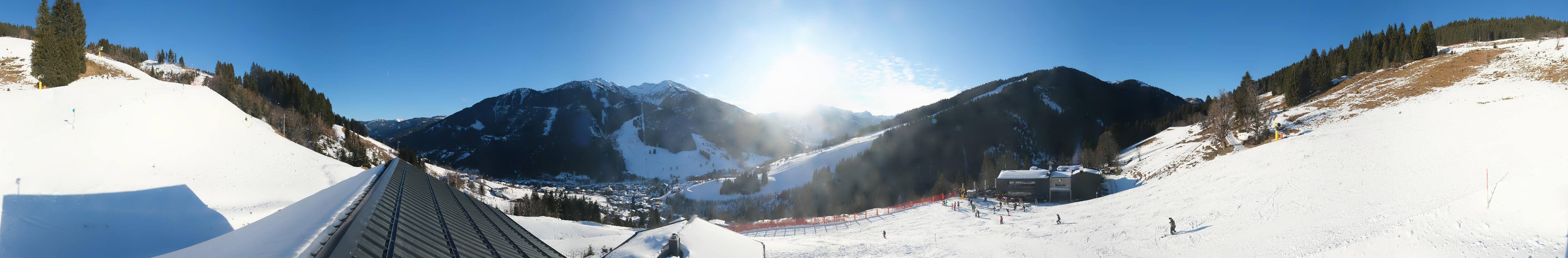 Archiv Foto Webcam Saalbach - Blick von der Maisalm
