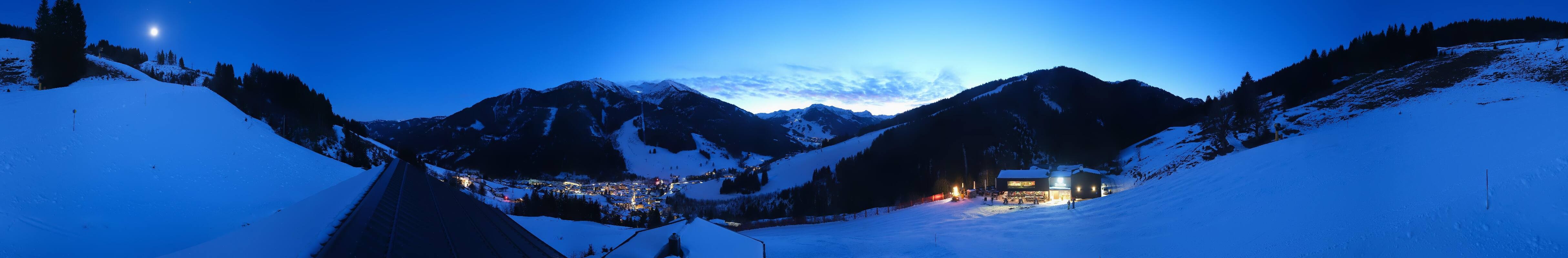 Archiv Foto Webcam Saalbach - Blick von der Maisalm