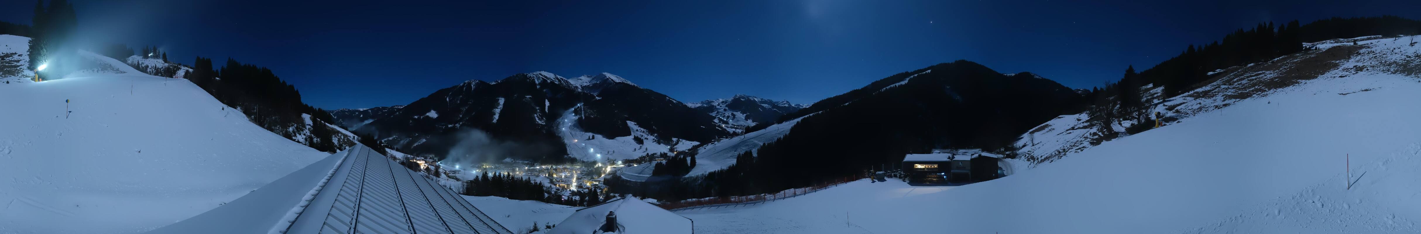 Archiv Foto Webcam Saalbach - Blick von der Maisalm