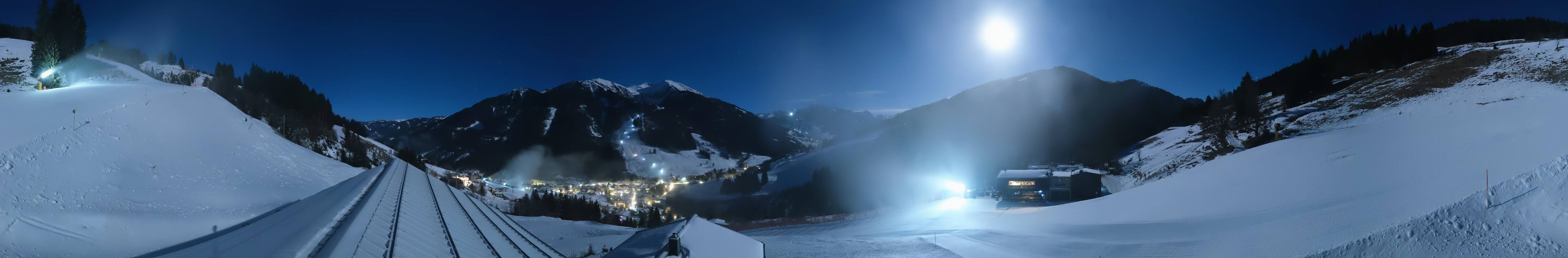 Archiv Foto Webcam Saalbach - Blick von der Maisalm