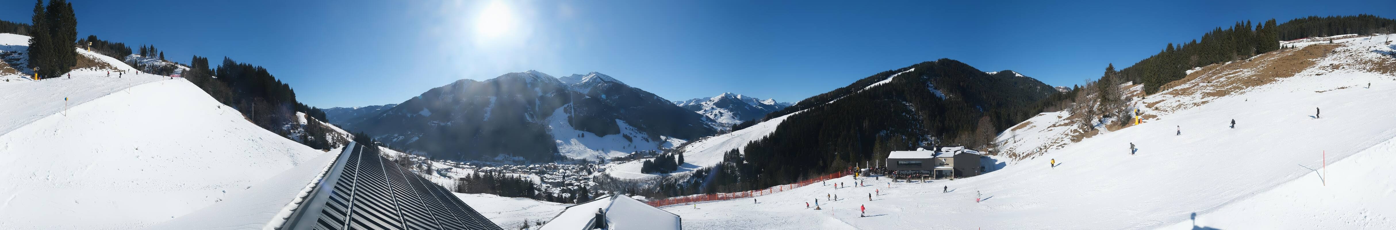 Archiv Foto Webcam Saalbach - Blick von der Maisalm