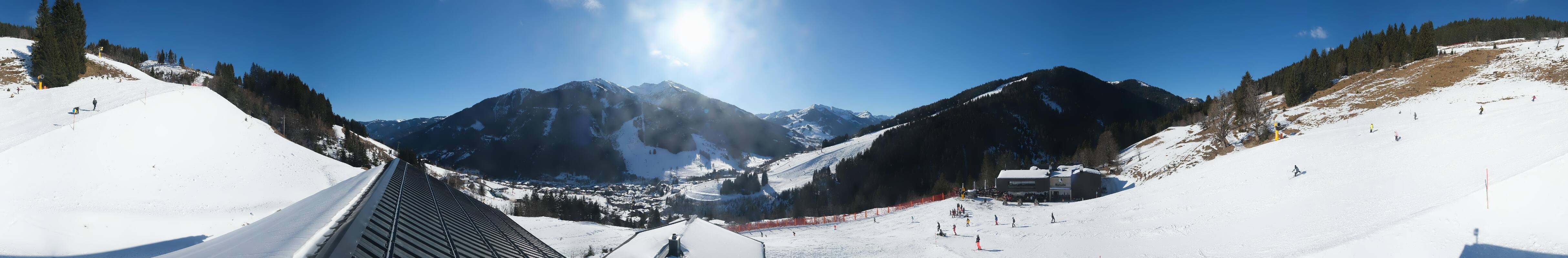 Archiv Foto Webcam Saalbach - Blick von der Maisalm