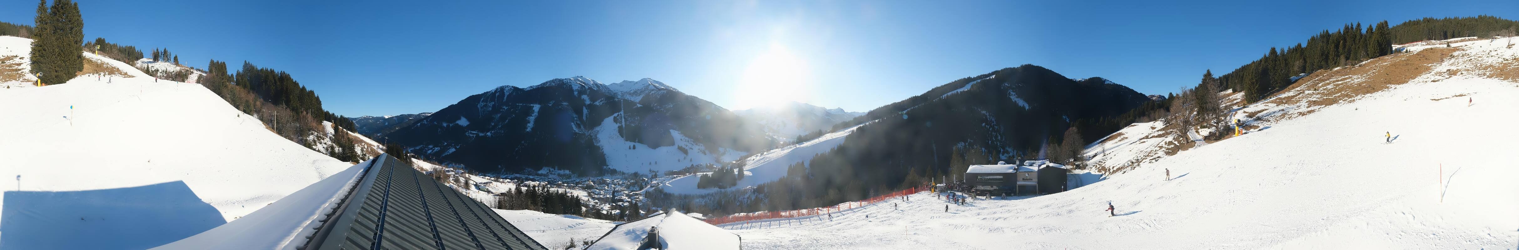Archiv Foto Webcam Saalbach - Blick von der Maisalm