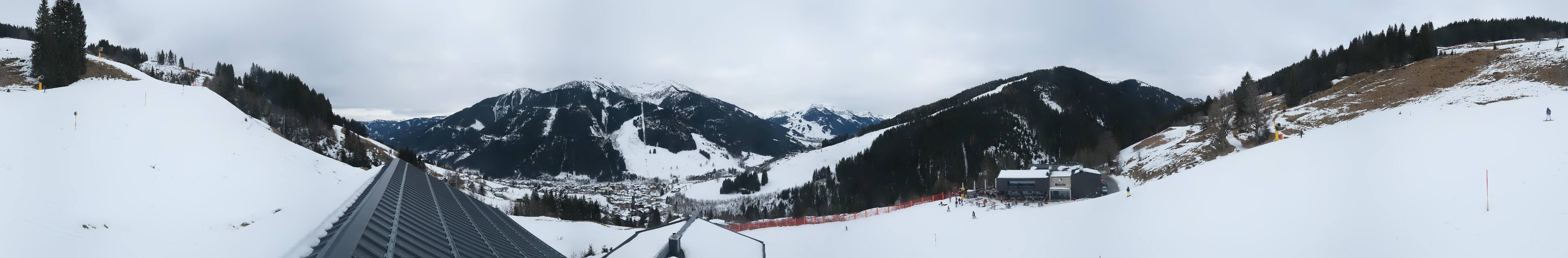 Archiv Foto Webcam Saalbach - Blick von der Maisalm
