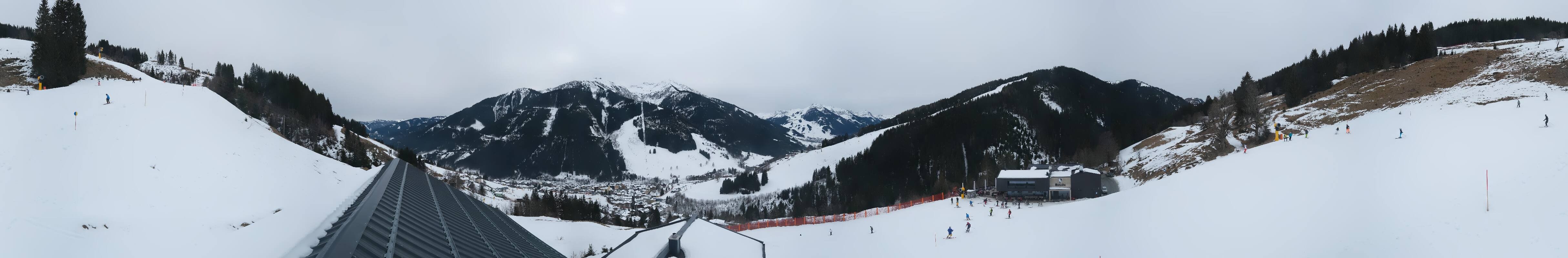 Archiv Foto Webcam Saalbach - Blick von der Maisalm