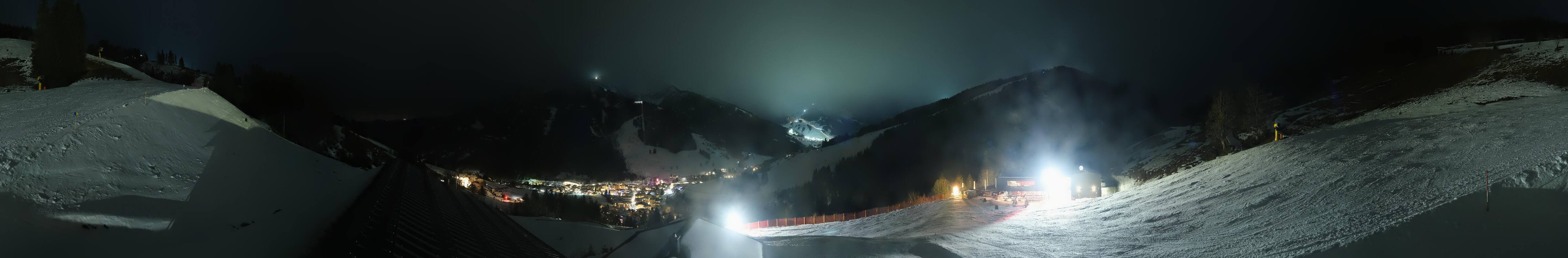 Archiv Foto Webcam Saalbach - Blick von der Maisalm