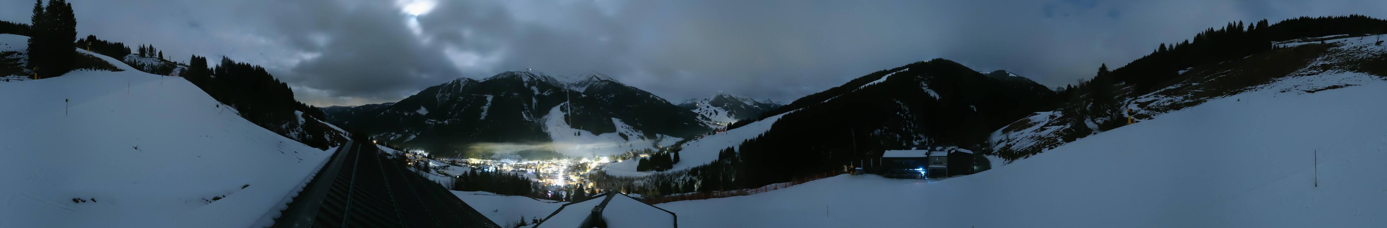 Archived image Webcam Saalbach - View from the Maisalm