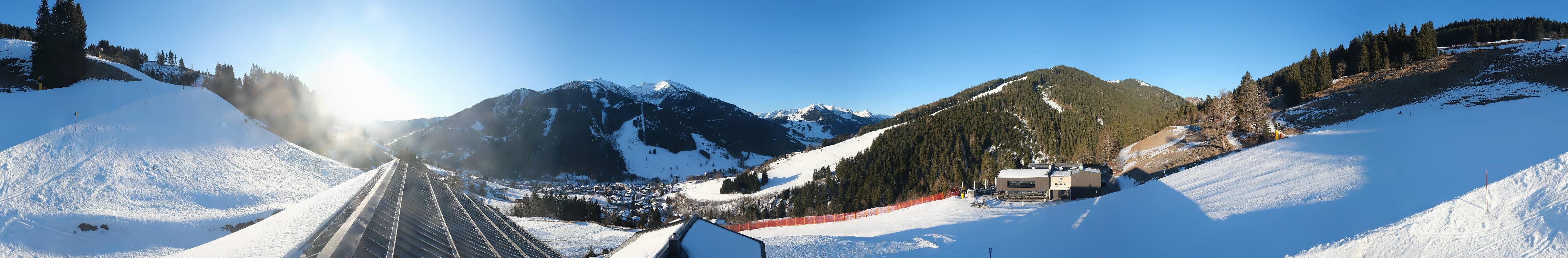 Archiv Foto Webcam Saalbach - Blick von der Maisalm