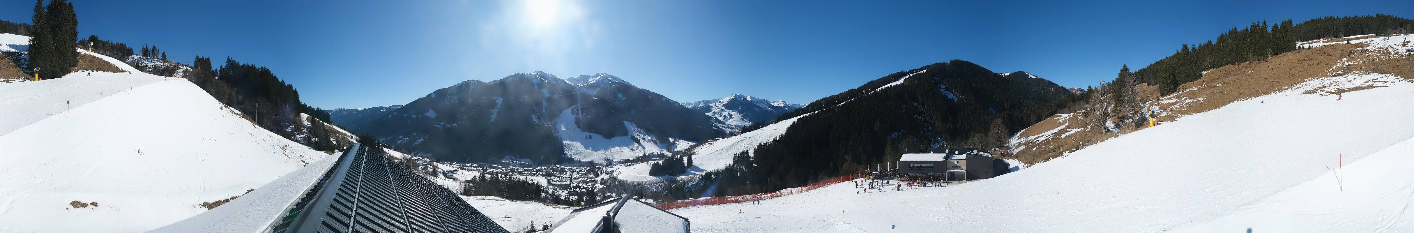 Archiv Foto Webcam Saalbach - Blick von der Maisalm