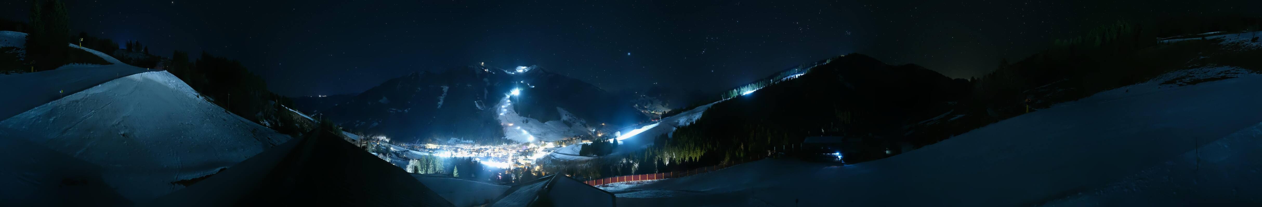 Archiv Foto Webcam Saalbach - Blick von der Maisalm