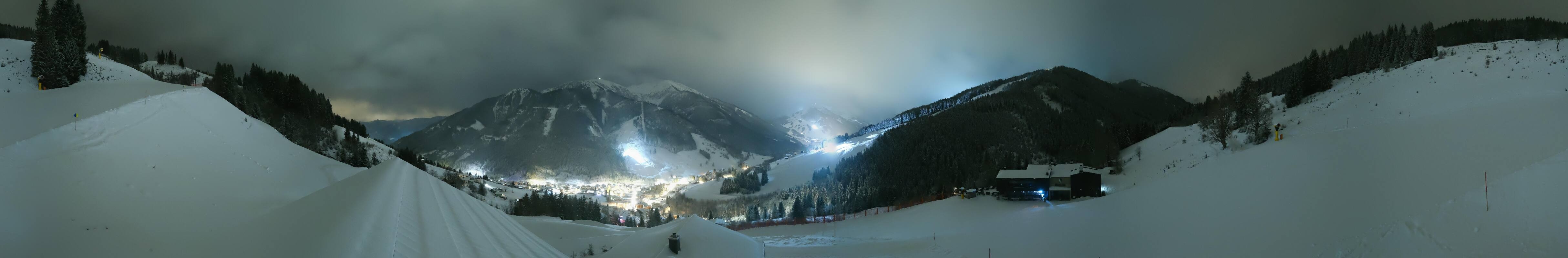 Archiv Foto Webcam Saalbach - Blick von der Maisalm
