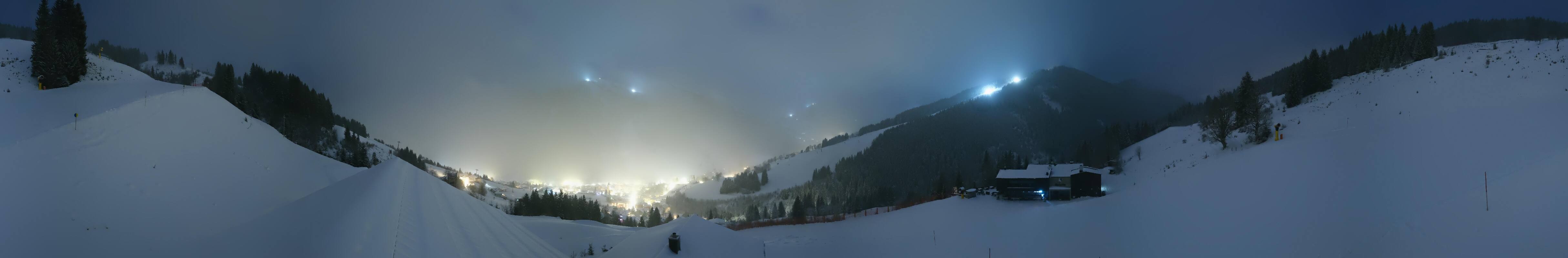 Archiv Foto Webcam Saalbach - Blick von der Maisalm