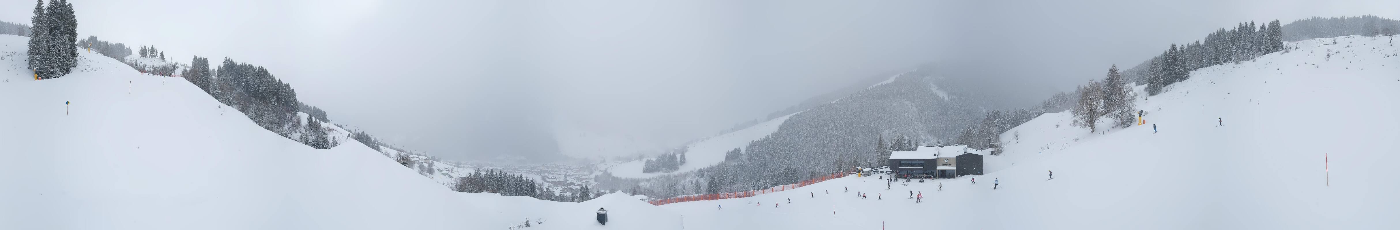 Archiv Foto Webcam Saalbach - Blick von der Maisalm