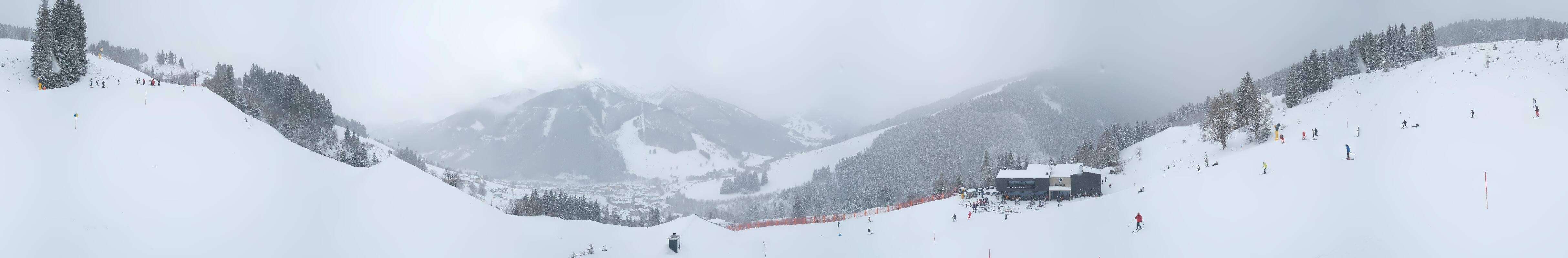 Archiv Foto Webcam Saalbach - Blick von der Maisalm