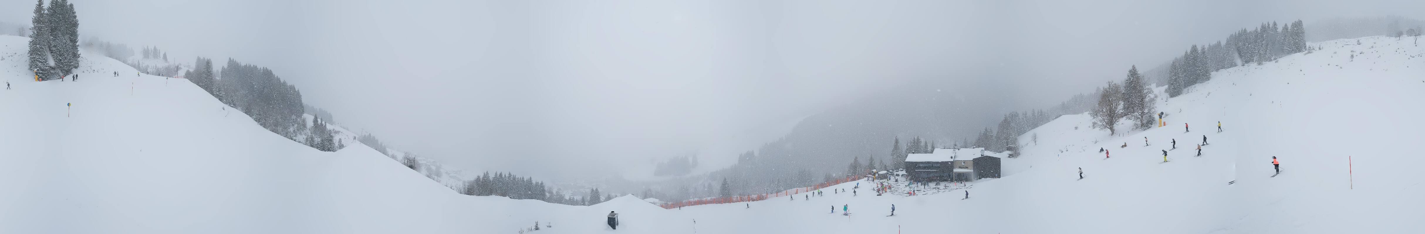 Archiv Foto Webcam Saalbach - Blick von der Maisalm
