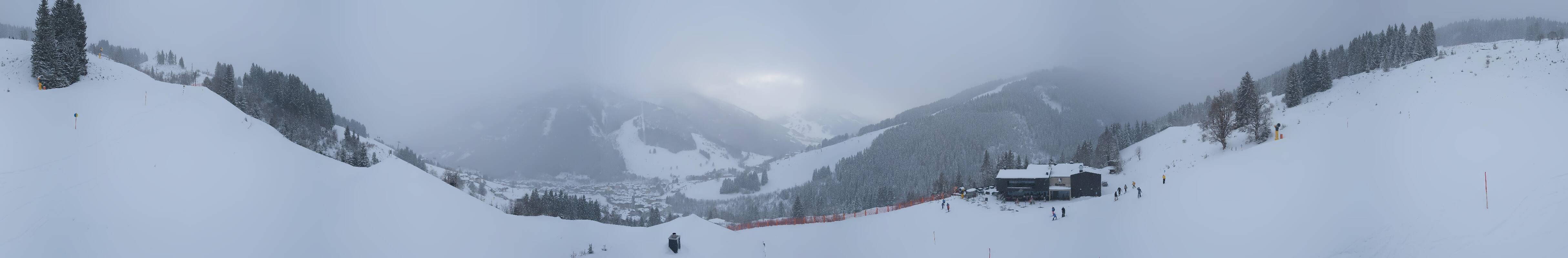 Archiv Foto Webcam Saalbach - Blick von der Maisalm