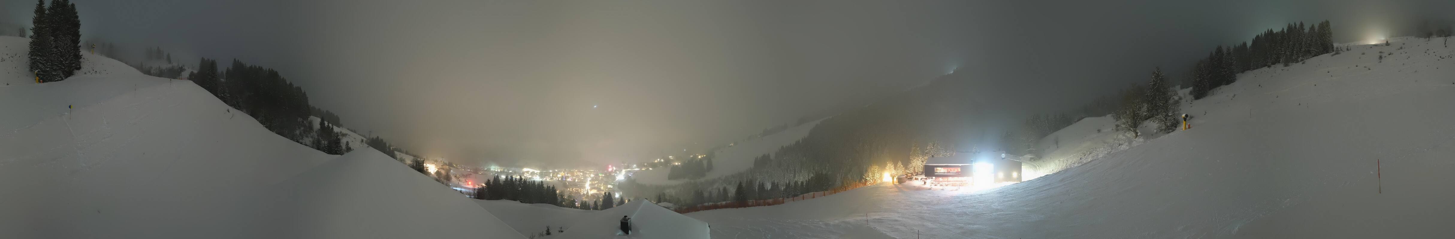 Archiv Foto Webcam Saalbach - Blick von der Maisalm