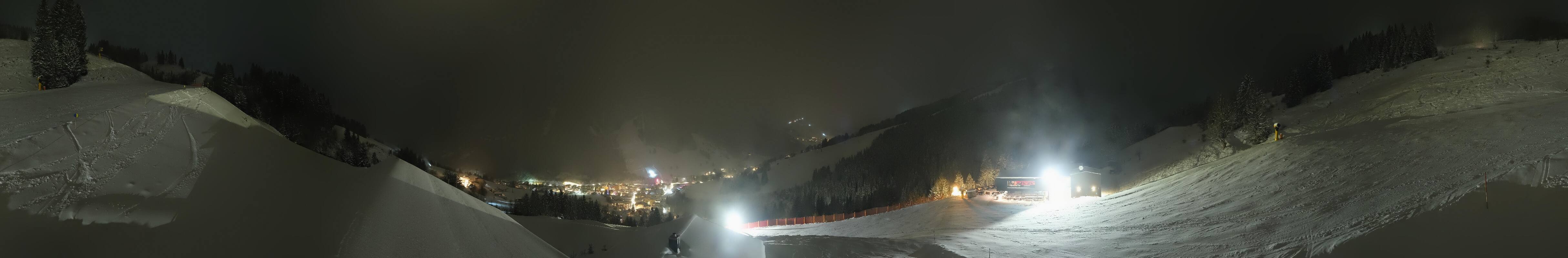 Archiv Foto Webcam Saalbach - Blick von der Maisalm
