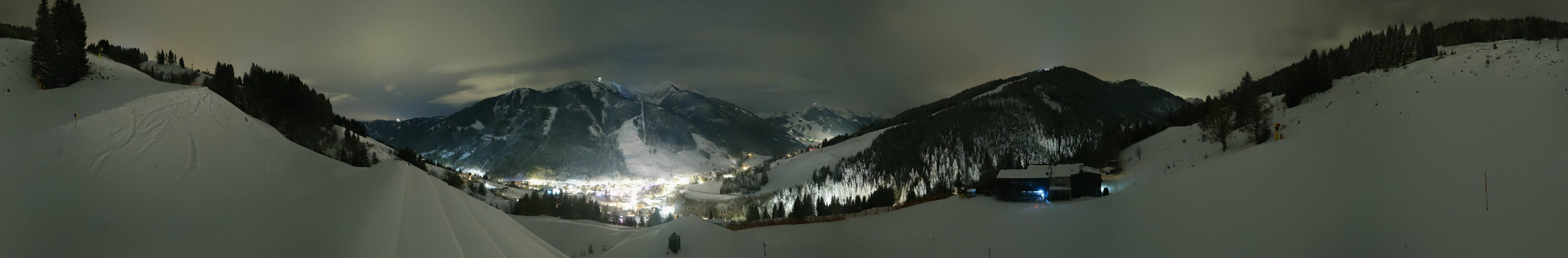 Archiv Foto Webcam Saalbach - Blick von der Maisalm