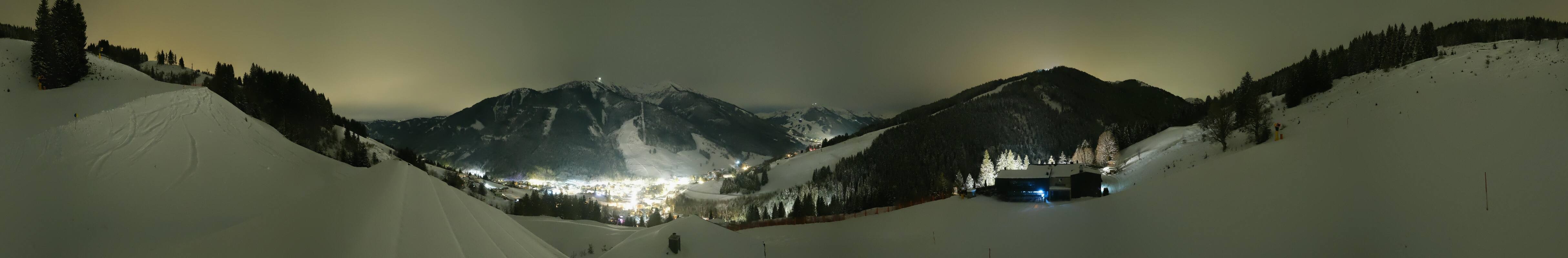 Archiv Foto Webcam Saalbach - Blick von der Maisalm