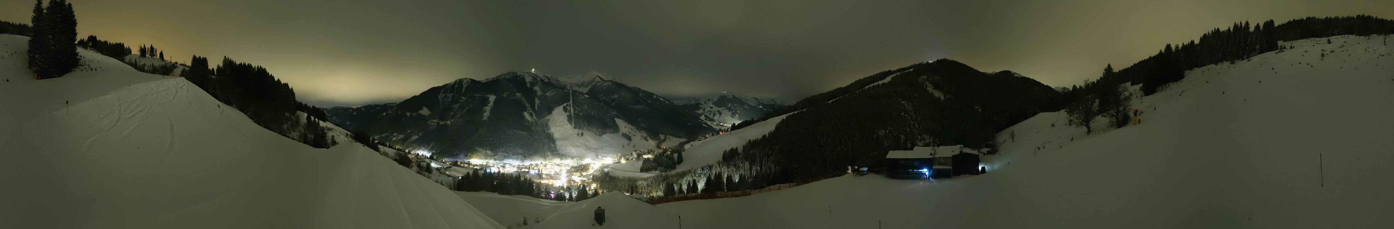Archiv Foto Webcam Saalbach - Blick von der Maisalm