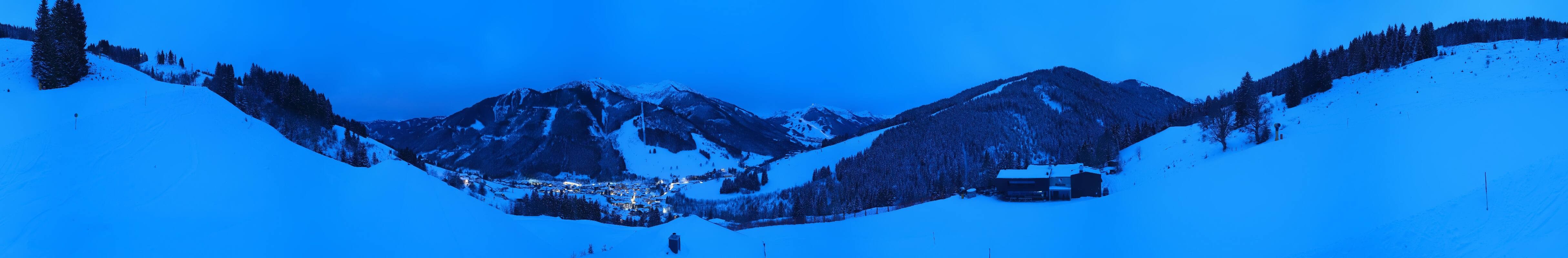 Archiv Foto Webcam Saalbach - Blick von der Maisalm