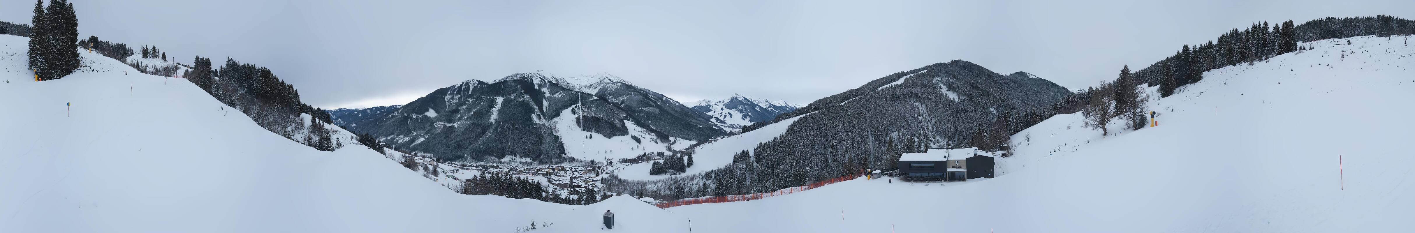 Archiv Foto Webcam Saalbach - Blick von der Maisalm