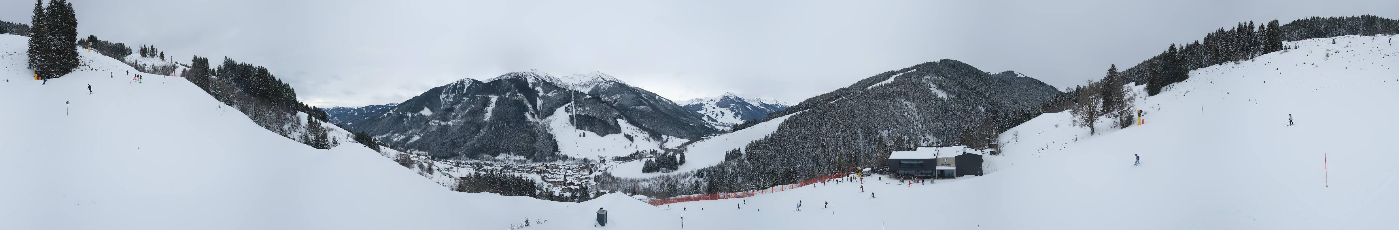 Archiv Foto Webcam Saalbach - Blick von der Maisalm