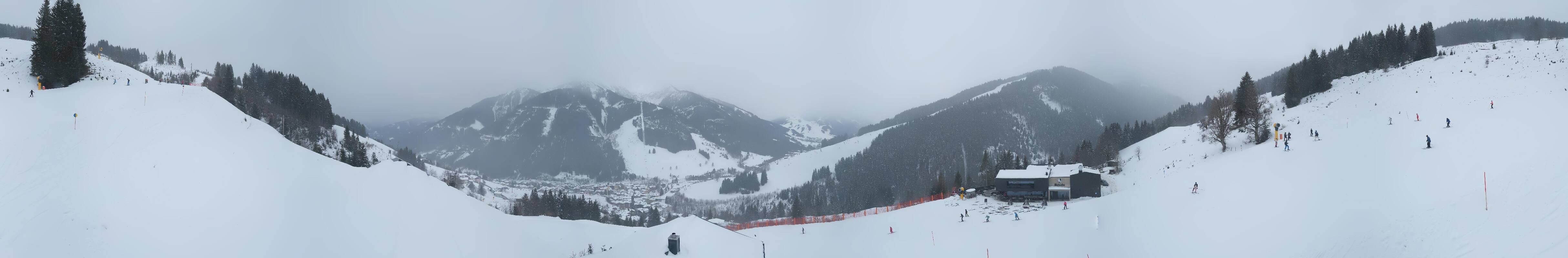 Archiv Foto Webcam Saalbach - Blick von der Maisalm