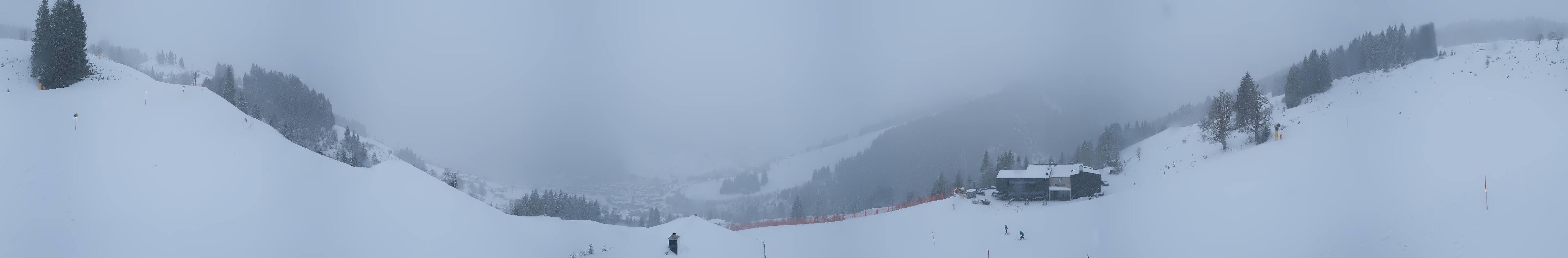 Archiv Foto Webcam Saalbach - Blick von der Maisalm