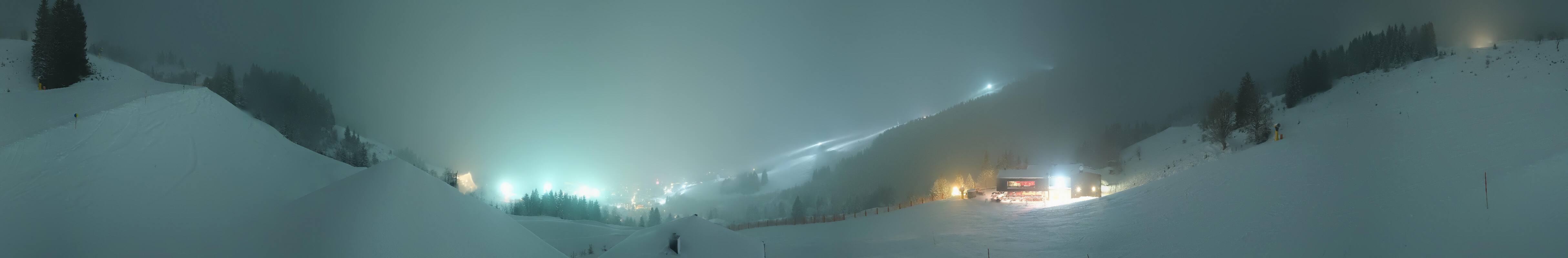 Archiv Foto Webcam Saalbach - Blick von der Maisalm