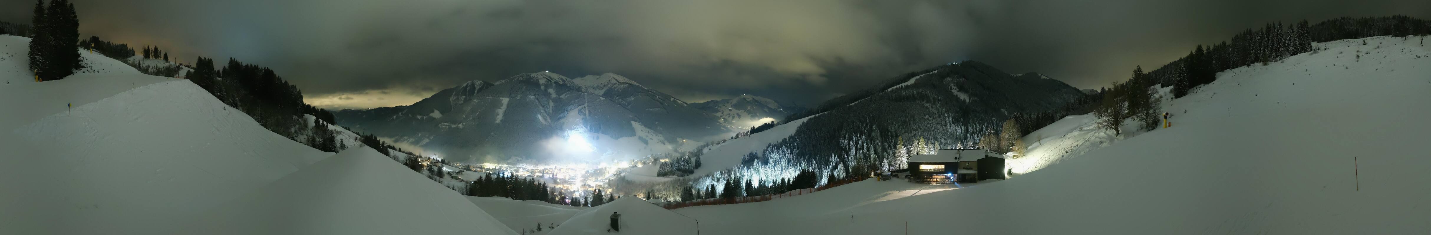 Archiv Foto Webcam Saalbach - Blick von der Maisalm
