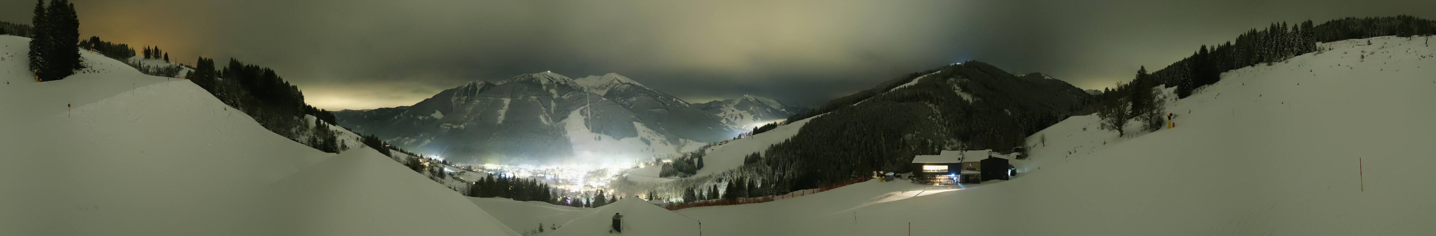 Archiv Foto Webcam Saalbach - Blick von der Maisalm