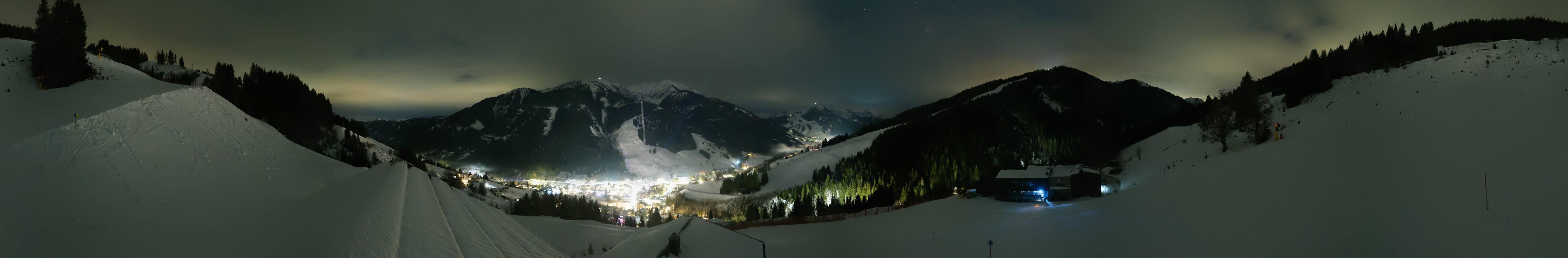 Archiv Foto Webcam Saalbach - Blick von der Maisalm