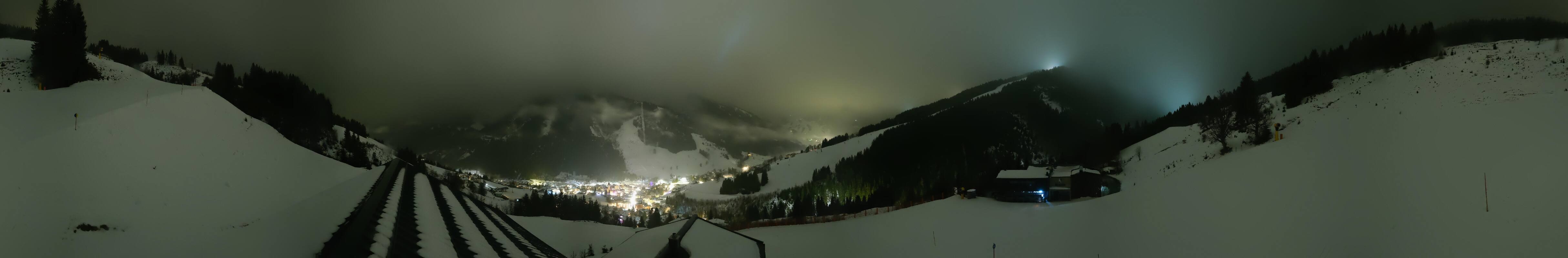 Archiv Foto Webcam Saalbach - Blick von der Maisalm