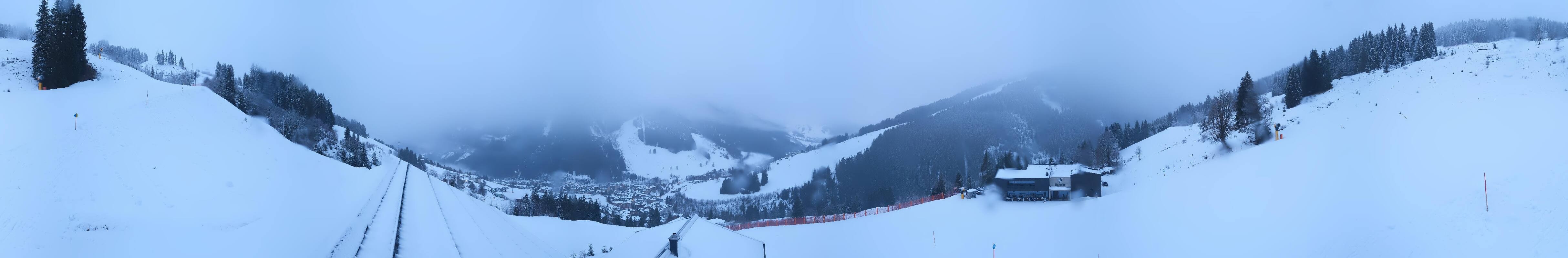 Archiv Foto Webcam Saalbach - Blick von der Maisalm