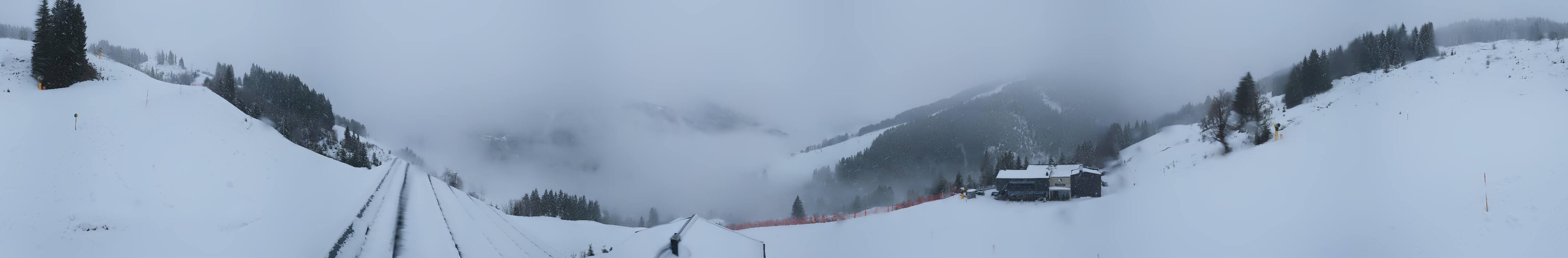 Archiv Foto Webcam Saalbach - Blick von der Maisalm