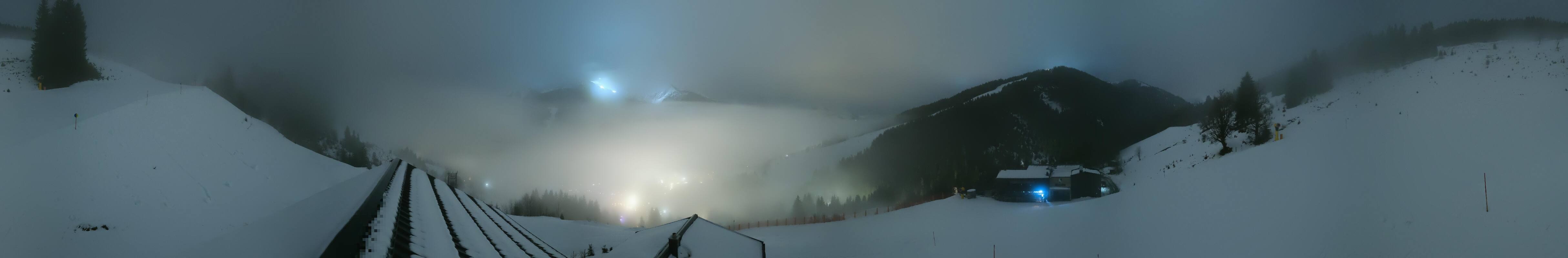 Archiv Foto Webcam Saalbach - Blick von der Maisalm