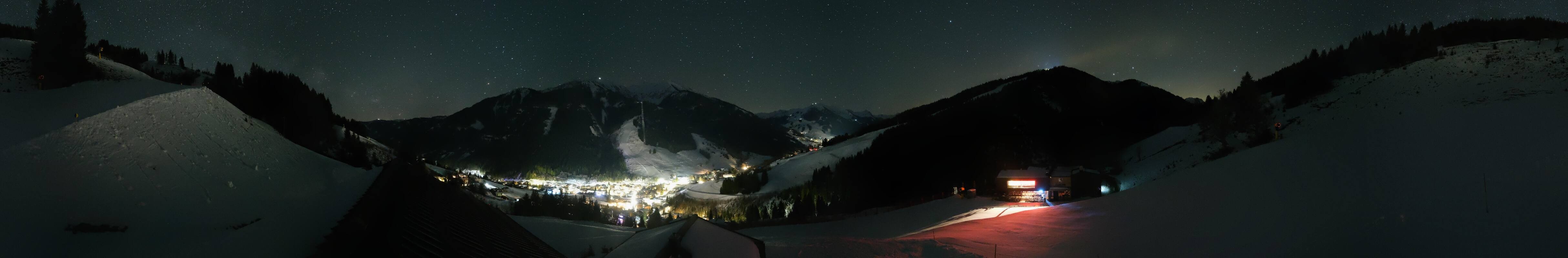 Archiv Foto Webcam Saalbach - Blick von der Maisalm