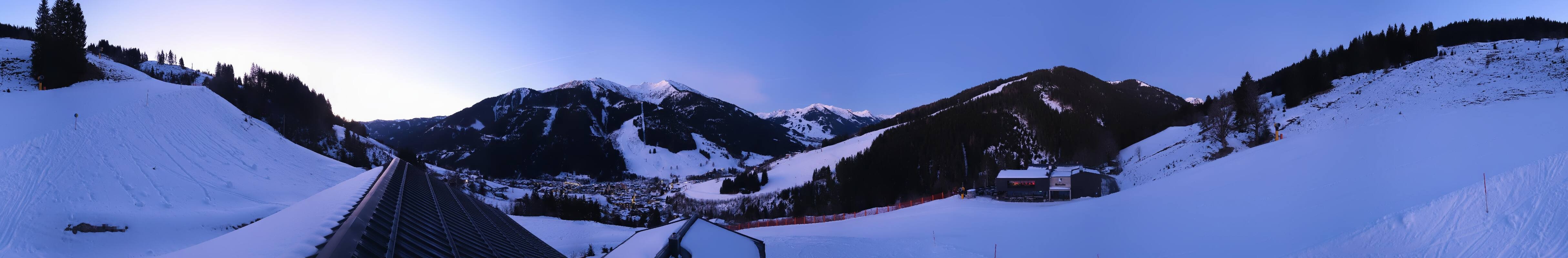 Archiv Foto Webcam Saalbach - Blick von der Maisalm
