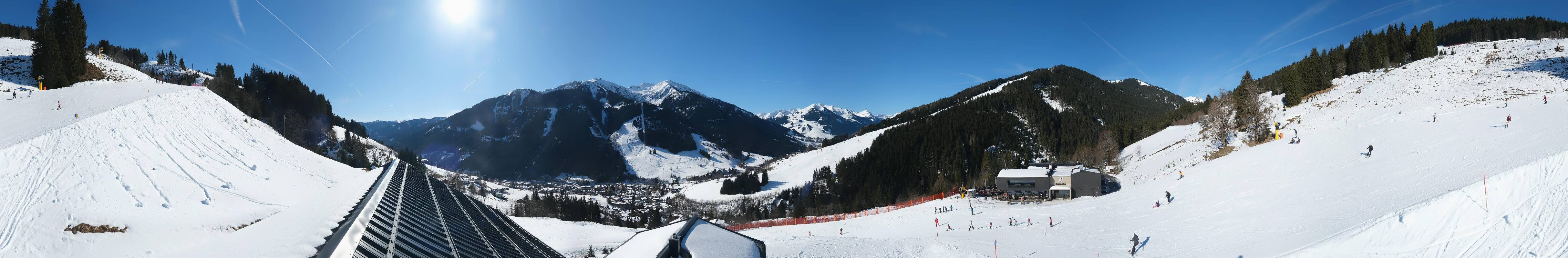 Archiv Foto Webcam Saalbach - Blick von der Maisalm