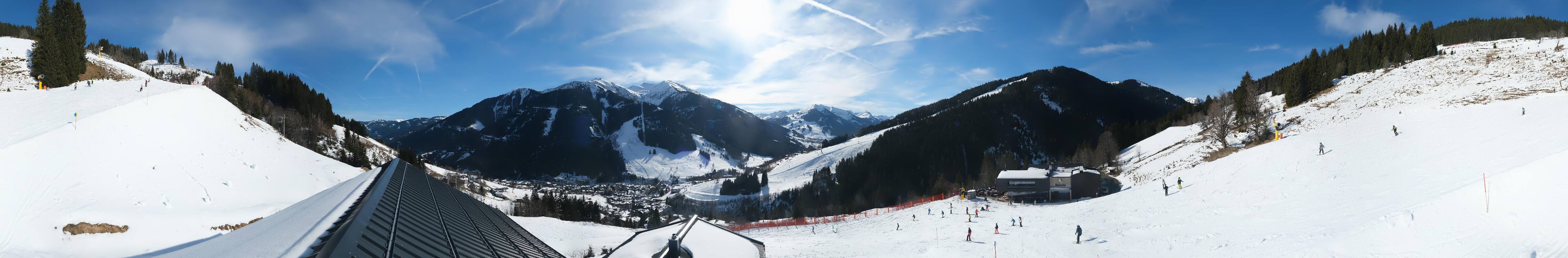 Archiv Foto Webcam Saalbach - Blick von der Maisalm