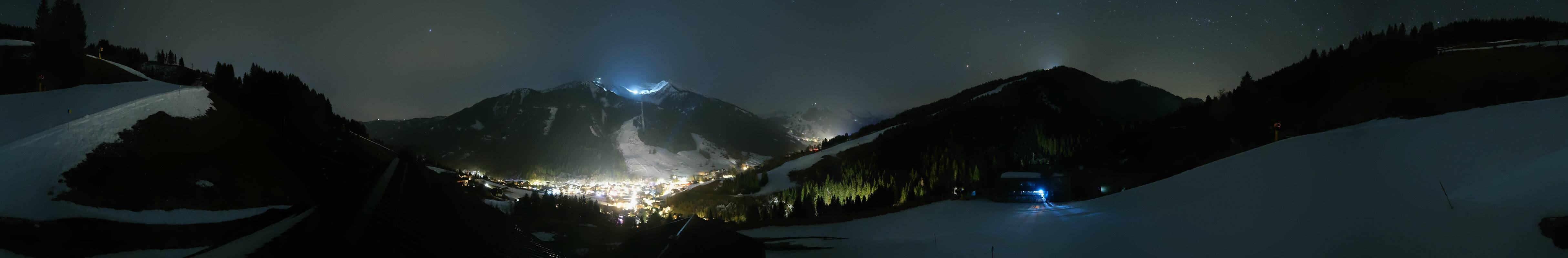 Archiv Foto Webcam Saalbach - Blick von der Maisalm