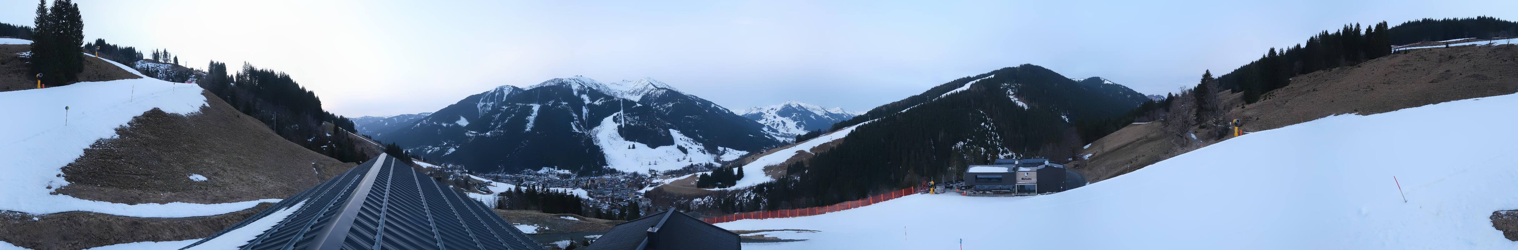 Archiv Foto Webcam Saalbach - Blick von der Maisalm