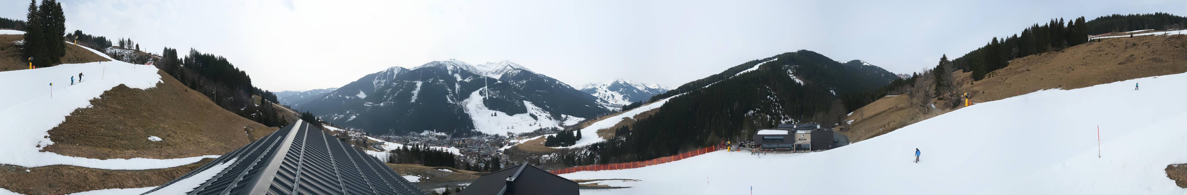 Archiv Foto Webcam Saalbach - Blick von der Maisalm