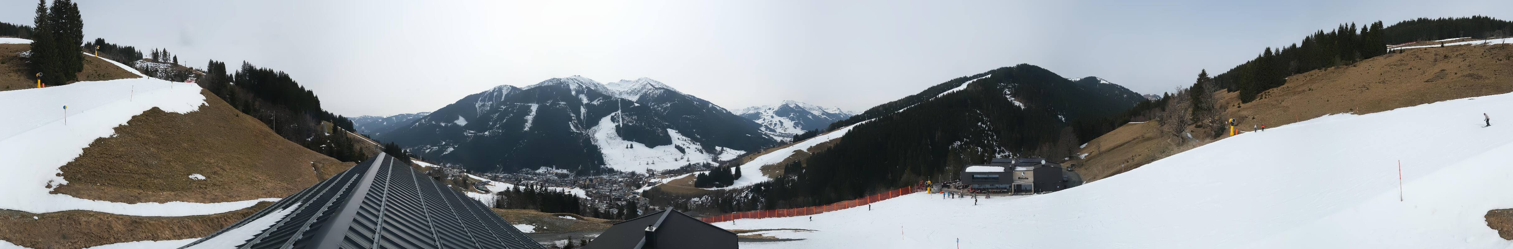 Archiv Foto Webcam Saalbach - Blick von der Maisalm