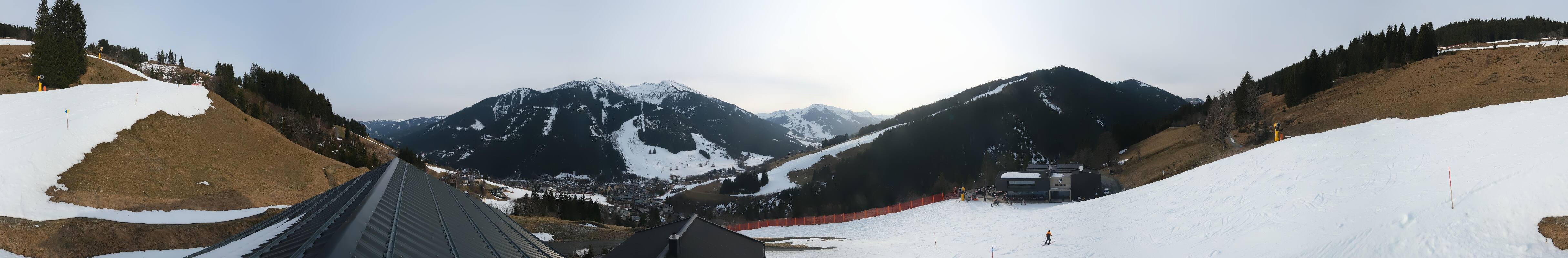 Archiv Foto Webcam Saalbach - Blick von der Maisalm