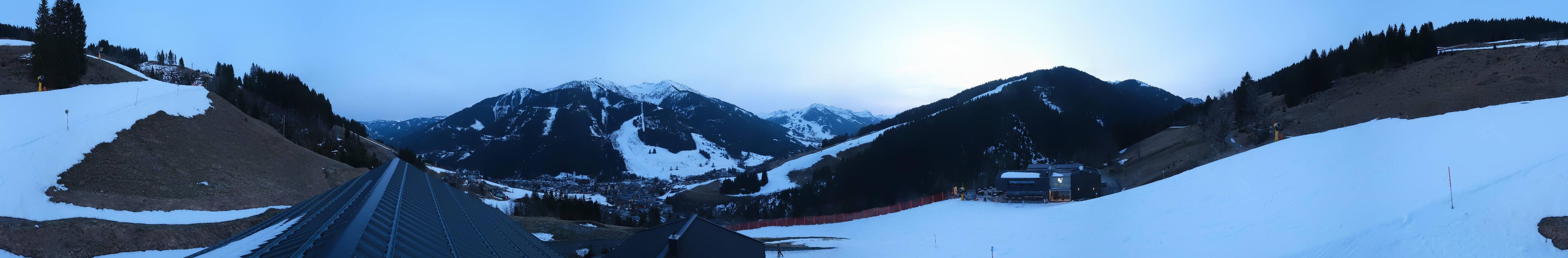 Archiv Foto Webcam Saalbach - Blick von der Maisalm
