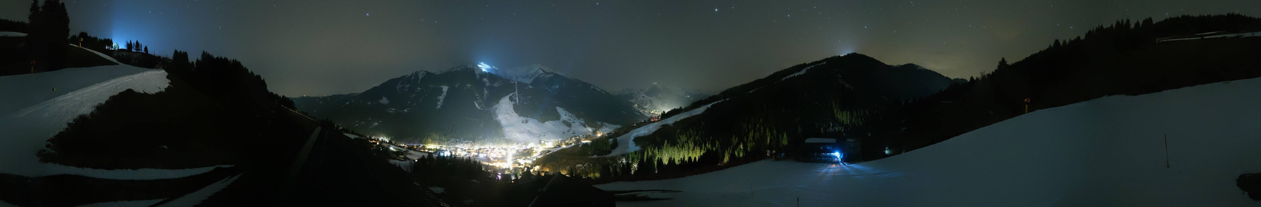 Archiv Foto Webcam Saalbach - Blick von der Maisalm